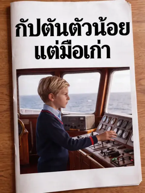 กัปตันตัวน้อยแต่มือเก่า