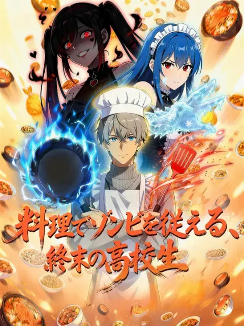料理でゾンビを従える、 終末の高校生